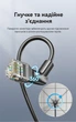 Патч-корд Vention CAT 6A UTP RJ-45 10 Гбит/с поворотный 360° тонкий 3.8 мм 3 м Черный (IBSBI) - изображение 3
