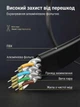 Патч-корд Ugreen NW106 Cat 7 RJ-45 10 Гбит/с Плоский 2 м Черный (11261) - изображение 5