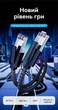 Патч-корд Vention CAT 8 SFTP RJ45 40 Гбит/с 2000 МГц хлопковая оплетка 15 м Черный (IKOBN) - изображение 2