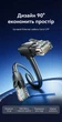 Патч-корд угловой Vention Cat.6 UTP RJ45 90° вниз 1000 Мбит/с 10 м Черный (IBWBL) - изображение 2