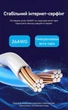Патч-корд кутовий Vention Cat.6 UTP RJ45 90° вгору 1000 Мбіт/с 8 м Чорний (IBVBK) - зображення 8