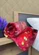 Покрывало из плюша (200×230см) Рождество. Цвет красный - изображение 2