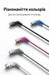 Патч-корд Vention CAT6A UTP RJ45 0.5 м 10 Гбит/с тонкий 2.8 мм поворотный 360° Черный (IBOBD) - изображение 4