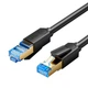 Патч-корд Vention CAT6A SFTP RJ-45 промышленный 10 Гбит/с 500 МГц 1 м Черный (IBTBF) - изображение 1