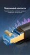 Патч-корд Vention Cat6A SFTP RJ45 8 жил 3 м 10 Гбит/с Промышленный Черный (IBTBI) - изображение 9