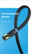 Патч-корд Vention CAT 8 SSTP RJ-45 40 Гбит/с 2000 МГц плоский 2 м Черный (IKCBH) - изображение 8