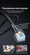 Патч-корд Vention CAT 6A SFTP RJ45 10 Гбит/с промышленный 2 м Черный (IBTBH) - изображение 12