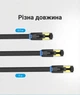 Патч-корд Vention Cat.8 SFTP RJ45 40 Гбіт/с 2000 МГц Плоский 0.5 м Чорний (IKCBD) - зображення 15