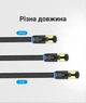 Патч-корд Vention CAT 8 SSTP Ethernet RJ-45 40 Гбит/с 2000 МГц Плоский 1 м Черный (IKCBF) - изображение 15