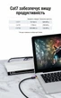 Патч-корд Vention Cat.7 SFTP Ethernet RJ45 10 Гбит/с 600 МГц 10 м Черный (ICDBL) - изображение 3