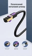 Патч-корд Vention Cat7 SFTP RJ45 10 Гбит/с 600 МГц 2 м Черный (ICDBH) - изображение 9