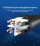 Патч-корд Vention CAT6 UTP RJ45 8 жил 1000 Мбит/с 15 м Черный (IBEBN) - изображение 8