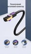 Патч-корд Vention Cat.7 SFTP Ethernet RJ45 10 Гбит/с 600 МГц 10 м Черный (ICDBL) - изображение 9