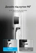Патч-корд Vention Cat 8 STP RJ45 40 Гбит/с 2000 МГц поворотный 360° 5 м Черный (IKLBJ) - изображение 4
