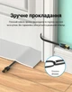Патч-корд Vention CAT 8 RJ-45 40 Гбіт/с 2000 МГц плоский 3 м Чорний (IKCBI) - зображення 5