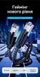 Патч-корд Vention CAT 8 SFTP RJ-45 40 Гбіт/с 2000 МГц 1 м бавовняне обплетення Чорний (IKOBF) - зображення 2