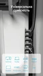 Патч-корд Vention CAT8 STP RJ45 угловой поворотный 360° 40 Гбит/с 2000 МГц 0.5 м Черный (IKLBD) - изображение 15