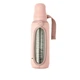 Скляна дитяча пляшечка BIBS Baby Glass Bottle повний комплект Blush - 240 ml + Чохол в подарунок - изображение 3