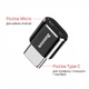 Переходник Baseus Micro USB - USB Type-C OTG 2.4A Черный (CAMOTG-01) - изображение 3