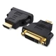 Адаптер Vention HDMI - DVI-I (24+5) штекер-гніздо двосторонній 1080P 60Hz Чорний (ECCB0) - зображення 1
