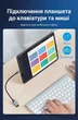 Кабель OTG Vention USB Type-C - USB-A 2.0 0.15 м 480 Мбит/с 2 А нейлоновая оплетка Серый (CCWHB) - изображение 4