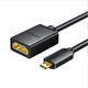 Адаптер Ugreen 20134 Micro HDMI - HDMI 4K 60Hz 3D Ethernet 20 см Черный (20134) - изображение 1