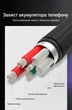 Кабель Vention USB 2.0 USB-A - USB-C 5A 1.5 м Сірий (COFHG) - зображення 5