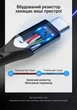 Кабель Vention USB 2.0 USB-A - USB-C 5A 1.5 м Сірий (COFHG) - зображення 6