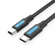 Кабель Vention USB-C - Mini USB 2.0 2 A 480 Мбіт/с 1.5 м Чорний (COWBG) - зображення 1