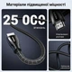Кабель Ugreen HD140 HDMI 2.1 1 м 48 Гбіт/с, 8K 60Hz, 4K 240Hz, HDR10+, eARC, VRR, нейлонове обплетення Чорний (80401) - зображення 4