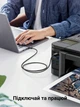 Кабель для принтера Ugreen US241 USB-C - USB-B 2.0 480 Мбіт/с 2 м Чорний (50446) - зображення 6