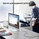 Кабель для принтера Ugreen US135 USB 2.0 Type-A - Type-B 5 м подвійні феритові кільця Чорний (10352) - зображення 9