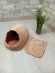 Будинок для морських свинок, шиншил, гризунів Animals_joy Норка M 20*29 см (131) - зображення 4