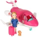 Літак для ляльок розкладний Fun Airplane бортпровідниця з аксесуарами (5903039767683) - зображення 2