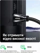 Кабель Ugreen HD140 HDMI 2.1 1.5 м Черный 48 Гбит/с 8K 60Hz 4K 240Hz HDR10+ eARC (80402) - изображение 3