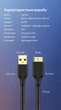 Кабель Ugreen US130 USB 3.0 - Micro-B 5 Гбит/с для HDD/SSD 2 м Черный (10843) - изображение 9
