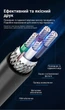 Кабель для принтера Vention USB 2.0 USB-A - USB-B 10 м 2 ферритовых фильтра Черный (COQBL) - изображение 6