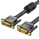 Кабель Vention DVI-D (24+1) Dual Link 2K 2560x1600 3 м Чорний (EAABI) - зображення 1