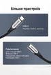 Кабель-подовжувач Vention USB-C 3.1 PD 100W 4K 60Hz 5 Гбіт/с 0.5 м Сірий (TABHD) - зображення 8