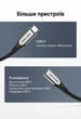 Подовжувач Vention USB-C 3.1 1 м PD 100W 5A, 4K 60Hz, 5 Гбіт/с Сірий (TABHF) - зображення 8
