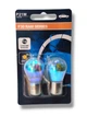 Лампа PY21W 12V 21W BAU15s Amber SilverVision Chpome Disign Желтая смещенный цоколь - изображение 1