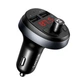 FM-трансмітер McDodo Bluetooth із зарядкою 2.1A для автомобіля чорний - зображення 3