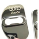 Накладка на дверний замок срібло з логотипом Audi 02 - зображення 3