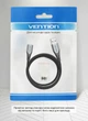 Магнитный кабель Vention 2 в 1 USB-A - Micro USB / USB-C 5А 1.5 м Серый (CQNHG) - изображение 14