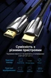 Кабель Vention HDMI 2.1 2 м 8K-60Гц 4K-120Гц 48 Гбит/с eARC VRR HDR Черный (AALBH) - изображение 14