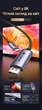 Кабель Ugreen CM556 USB-C - DisplayPort v1.4 1 м 8K 60Hz, 4K 240Hz, 32.4 Гбіт/с Чорний (25157) - зображення 7