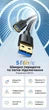 Подовжувач Ugreen US129 USB 3.0 5 м 5 Гбіт/с Чорний (90722) - зображення 14