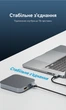 Кабель Vention USB 3.0 AM-AM 5 Гбіт/с 2 А бавовняне обплетення 1 м Сірий (CTSHF) - зображення 5