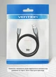Магнитный кабель Vention 2-в-1 USB-A - Micro USB / USB-C 5A нейлоновая оплетка 0.5 м Серый (CQNHD) - изображение 14