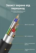 Кабель Vention VGA 3+6 1080p 60Hz подвійні феритові фільтри, позолочені контакти 3 м Чорний (DAEBI) - зображення 14